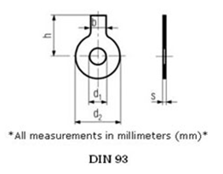 Tab Washers With One